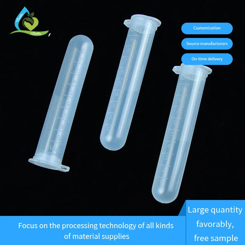 Sterile Centrifuge Test Tube Conical Round Bottom Falcon Tubes 10ml Centrifuge Tube for Lab Centrifugal Machine