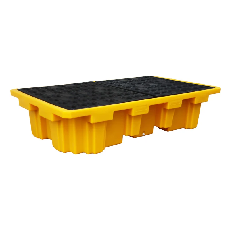 With Drain 1100L Spill Tray Spill Pallet Drum Container Double Ibc Spill Pallet