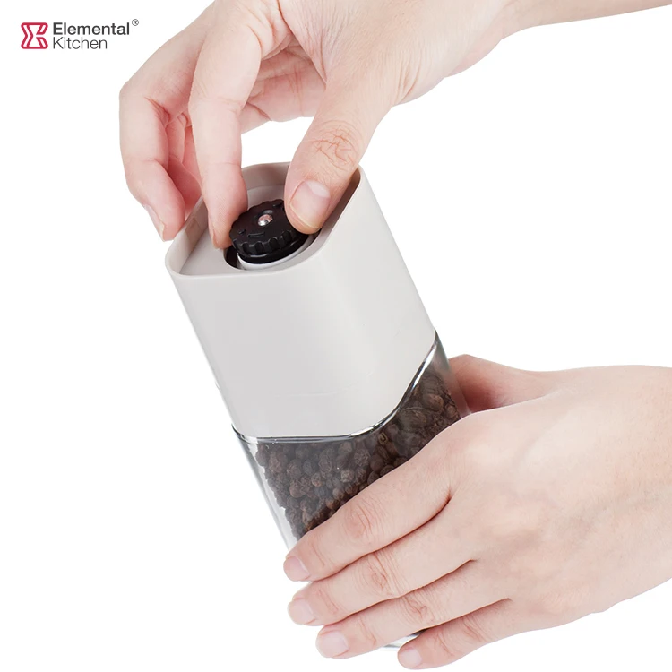 180ml spice jars grinder ceramic core pepper grinder parts popular type pepper mill