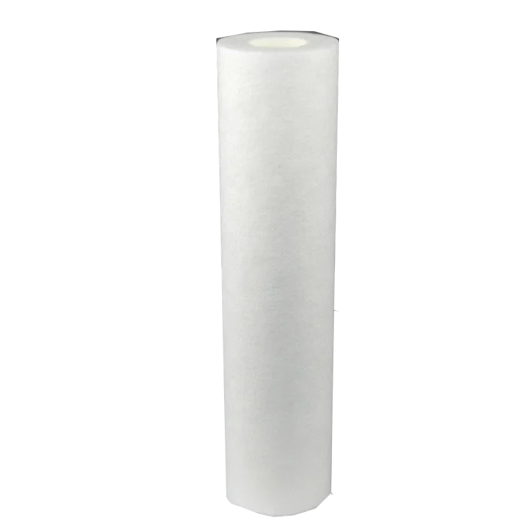Factory Direct Supply 20 Inch Pp Cotton Water Purification Filter Element Polyester Fiber Replacement Core Mel Tblown
