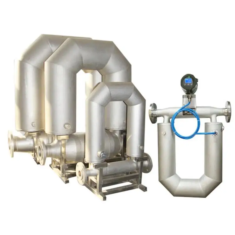 High Precision and Quality Material U Type Fuel Oil Coriolis Mass Flowmeter Flow Meter Gear Tachograph