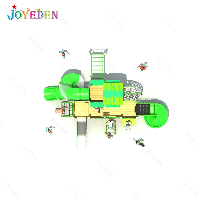 Professional design PE Board commercial outdoor playground children customized amusement park game playground