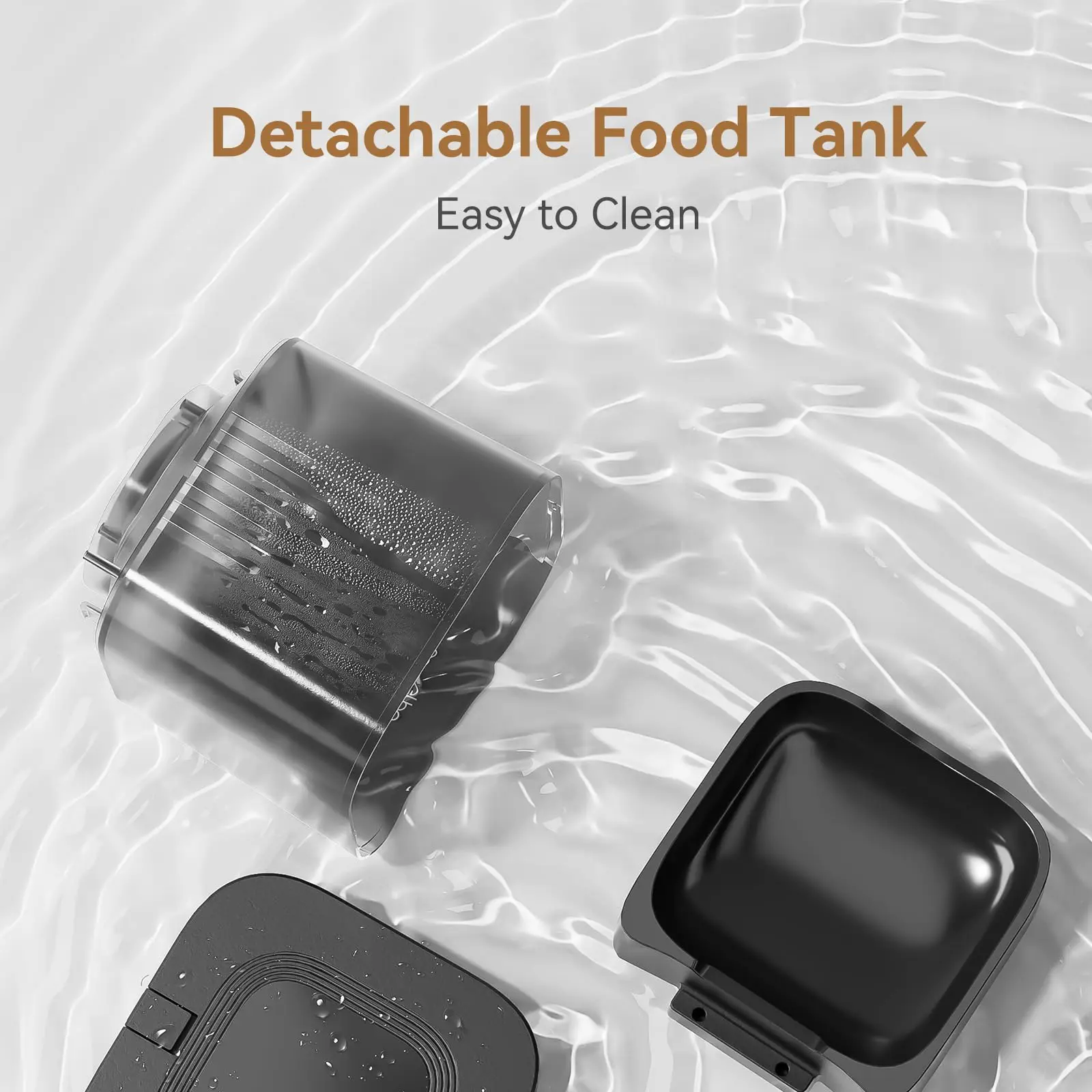 Best Selling Trending Dropshipping Automatic Dog Feeder Timer Auto Pet Cat Dry Food Dispenser With Clog