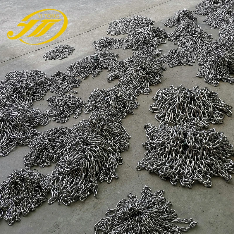 304 Stainless Steel din766 short link chain