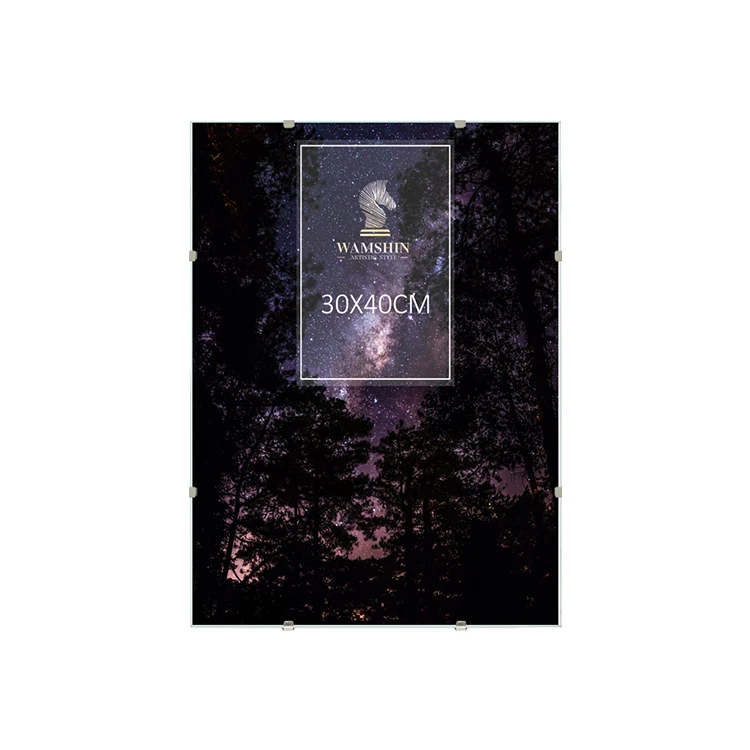 A1 A2 A3 A4 Photo Black Picture Frames For Home Decor Acrylic Picture Frame