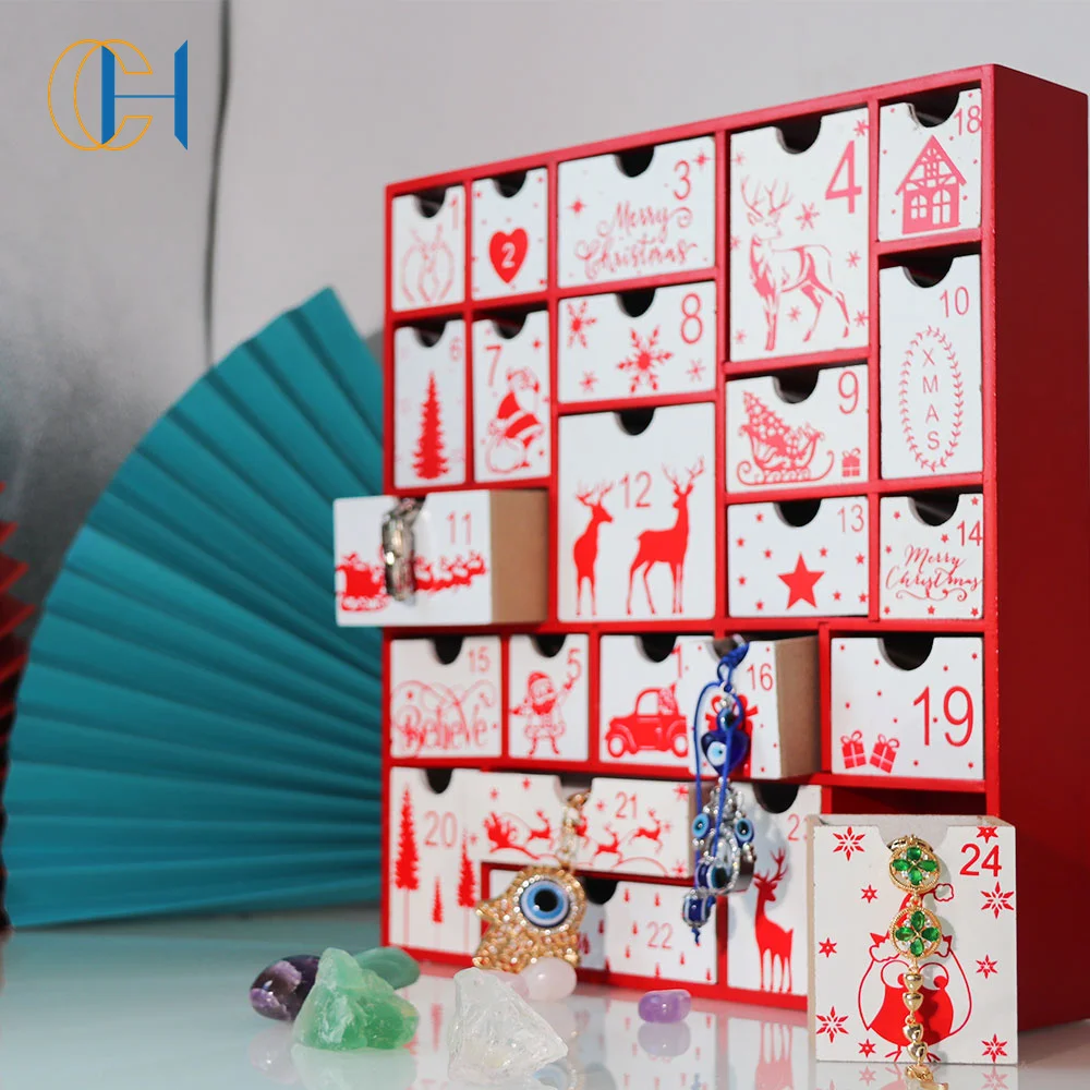 C&H Custom packaging of Advent Calendar and Mystery Blind Cosmetic Gift Mystery Box