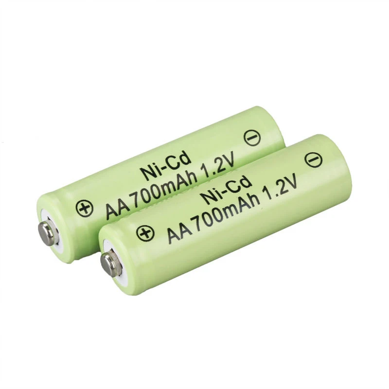 aa 700mah Rechargeable Batteries NiCd 1.2v Garden Solar Ni-Cd Light LED  battery