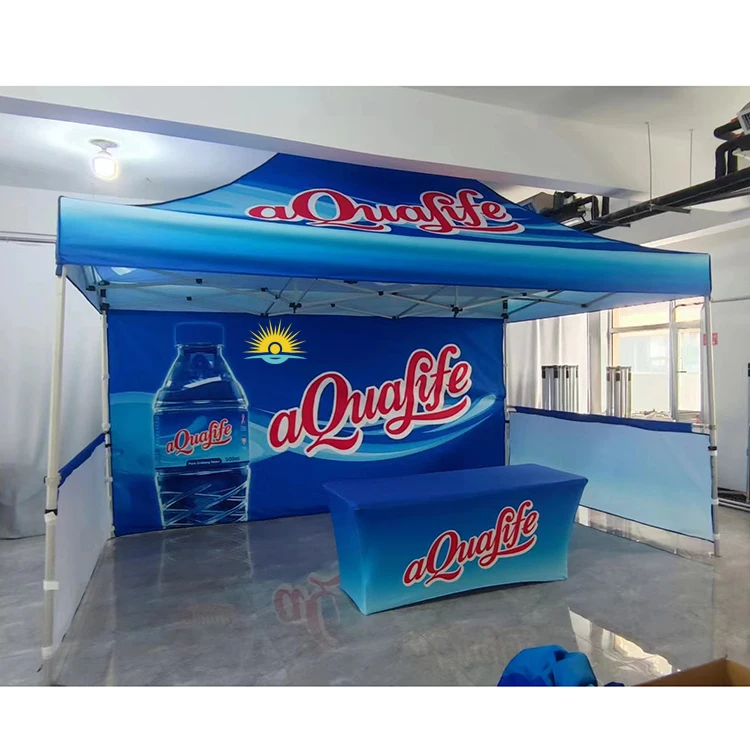 Sunshine Custom 10x15 promotional logo printed advertising marquee tent 3X4.5 canopy pop up gazebo