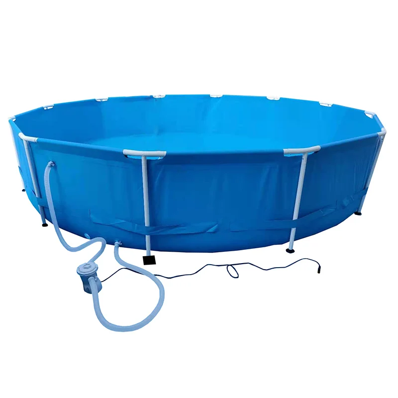 PVC factory large 10ft 12ft 14ft 15ft family outdoor garden swimming pool for adults and children