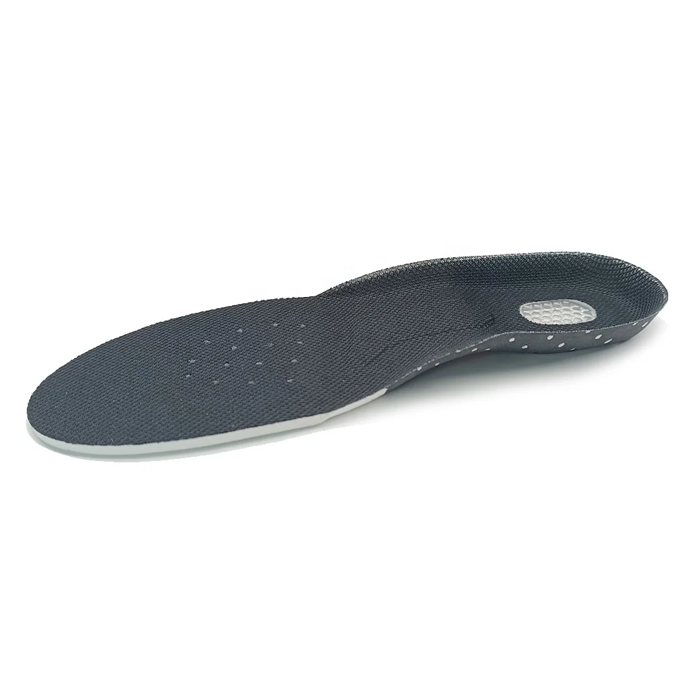 Soft EVA shock-absorbing breathable velvet sports leisure sneaker TPU honeycomb heel shoe insert shoe insole SI03B