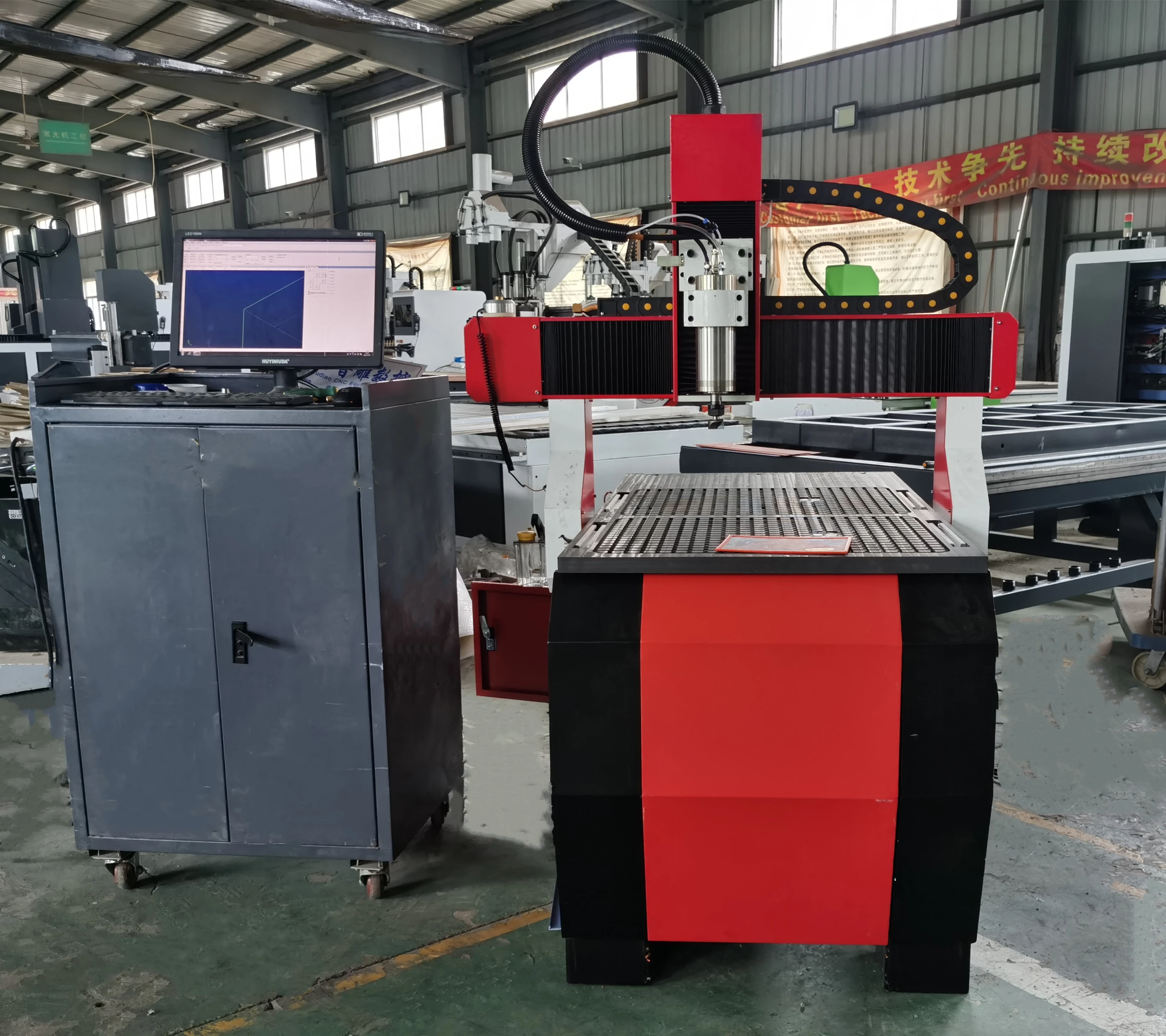 Гравировальный станок с ЧПУ 6090 мини деревообрабатывающий рекламный камень акрил ПВХ мрамор гравировальный фрезерный «сделай сам»