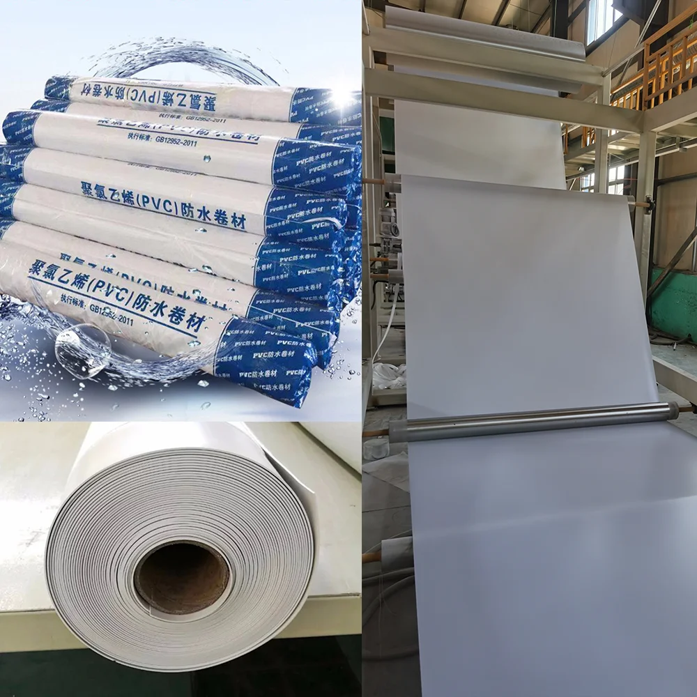 Eco Friendly Self Adhesive Waterproof Membrane Roofing Underlay Tpo Waterproofing Membrane