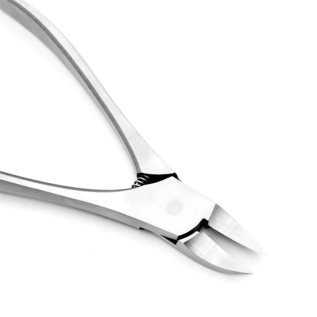 Ultra Sharp Professional Stainless Steel Manicure Nail Cutticle Spring Pedicure Podiatry Nippers For Nails