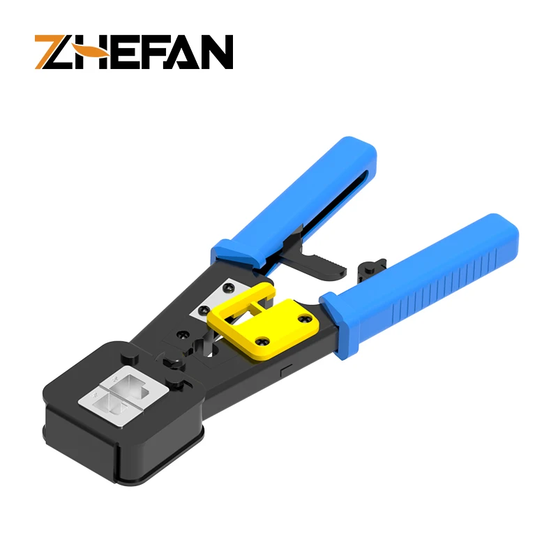 ZHEFAN Network Cable Crimping Tool Multiple Use Plier Cable For Rj11 Rj12 Rj45 Connector
