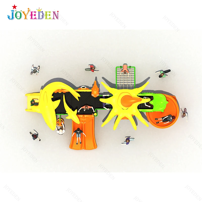 unique design attractive Outdoor interesting children amusement park slide outdoor playground guangzhou for commercial use