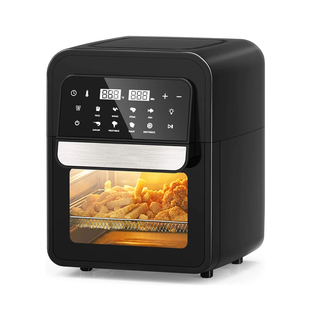 6L Chicken Without Oil Stainless Steel Toaster Oven Machine  Electric Deep Airfryers Freidora al Aire Steam Pressure Air Fryer