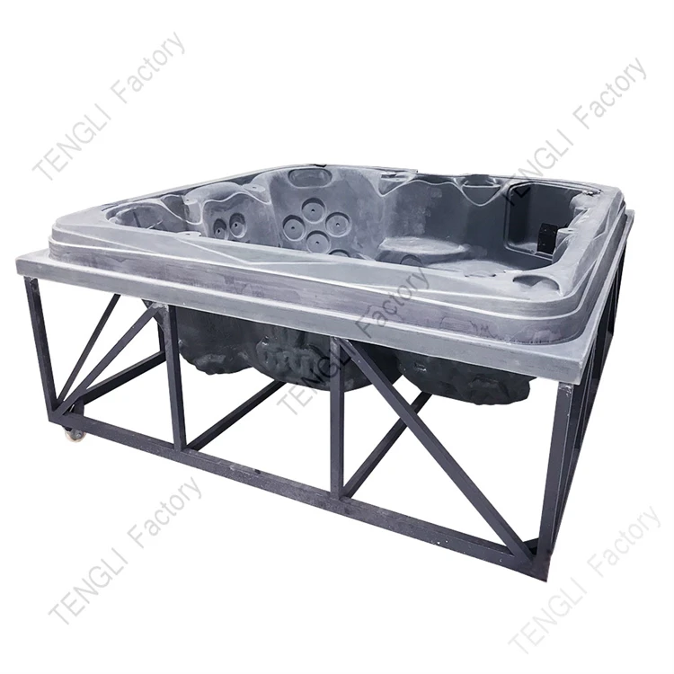 Factory customized for acrylic sheet vacuum forming hottub  bathtub Swimming pool fiberglass mold