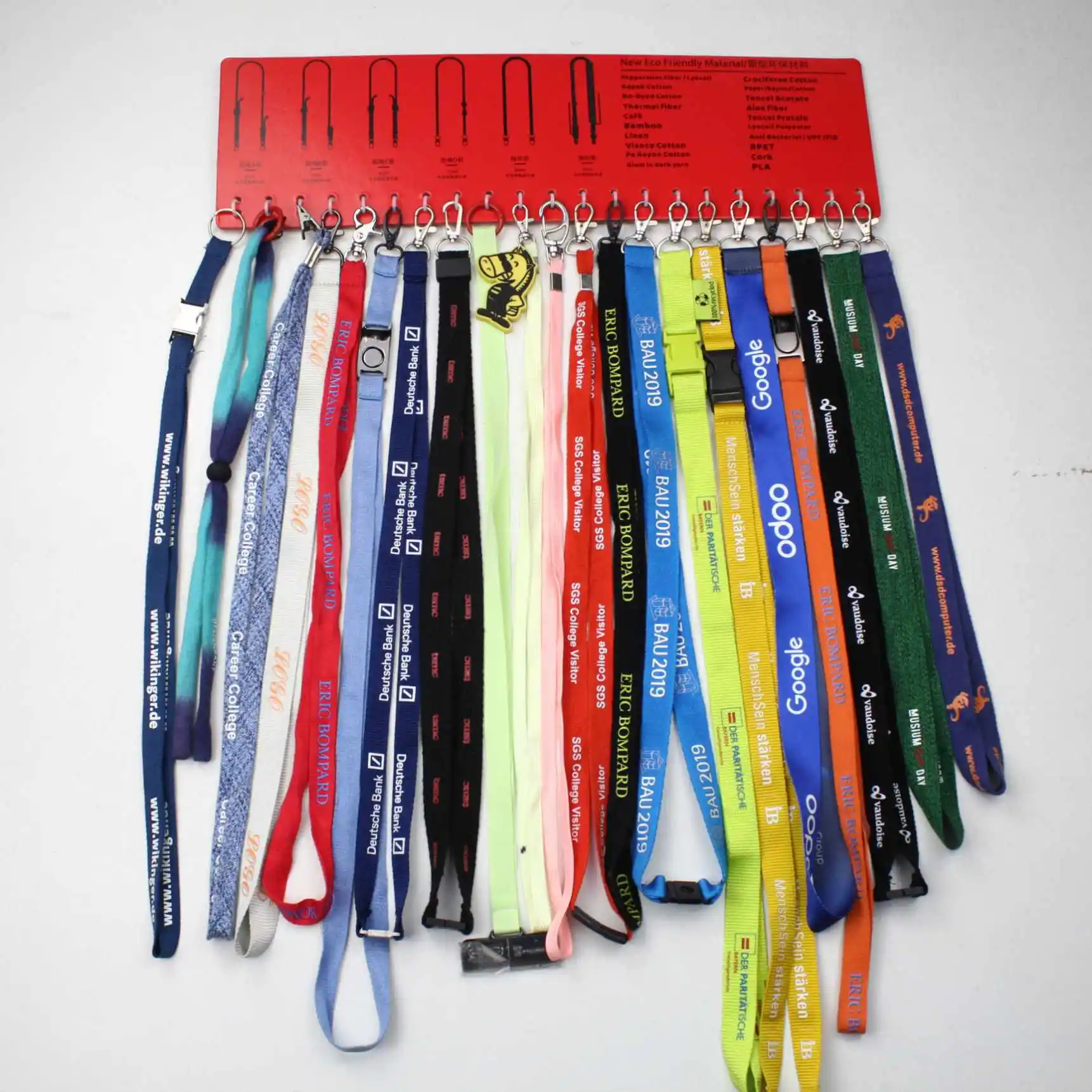 Hight Quality New Arrival LED Light-Up Flashing Lanyards, Keychain Key Holder Necklace/