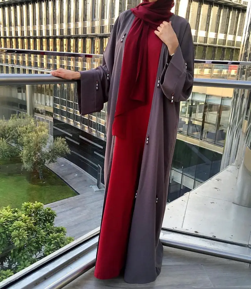 Manufacturer Supplied Burkha Islamic Clothing Muslim Long Dresses Abaya For Women Ramadan Robe