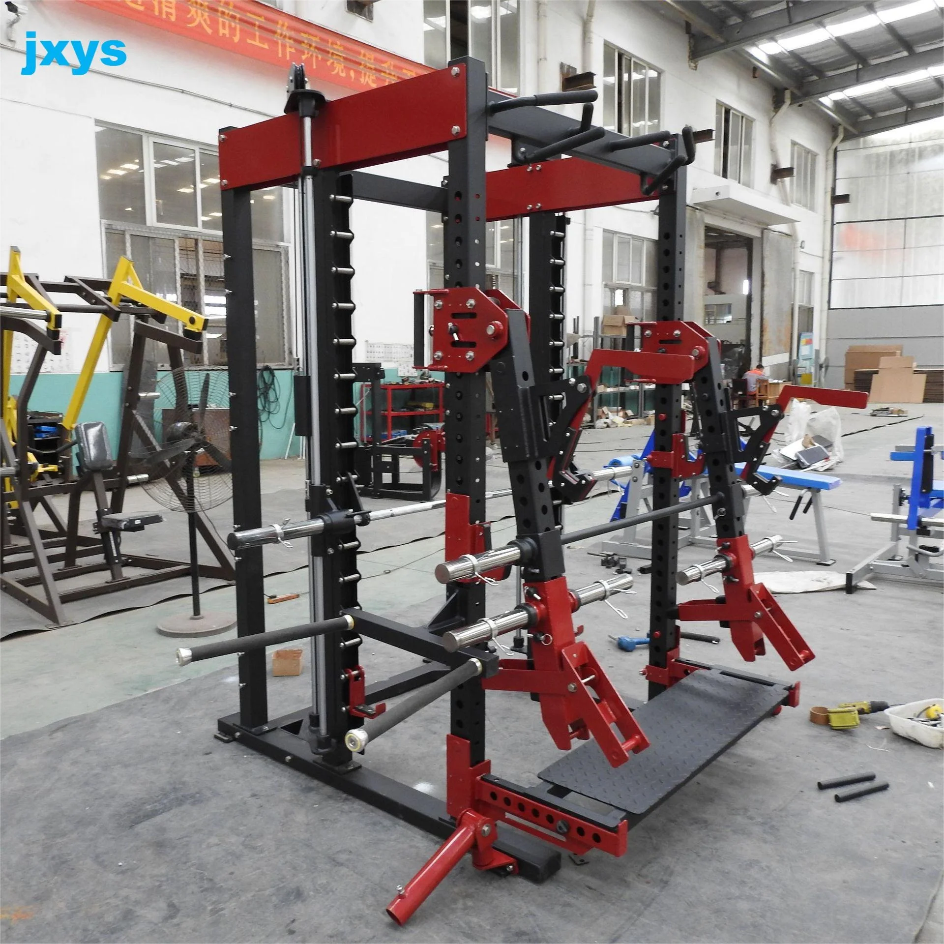Fitness Manufacturer Selling Home Use Multi Functional Smith Machine Cross Trainer Multi Gym Equipment