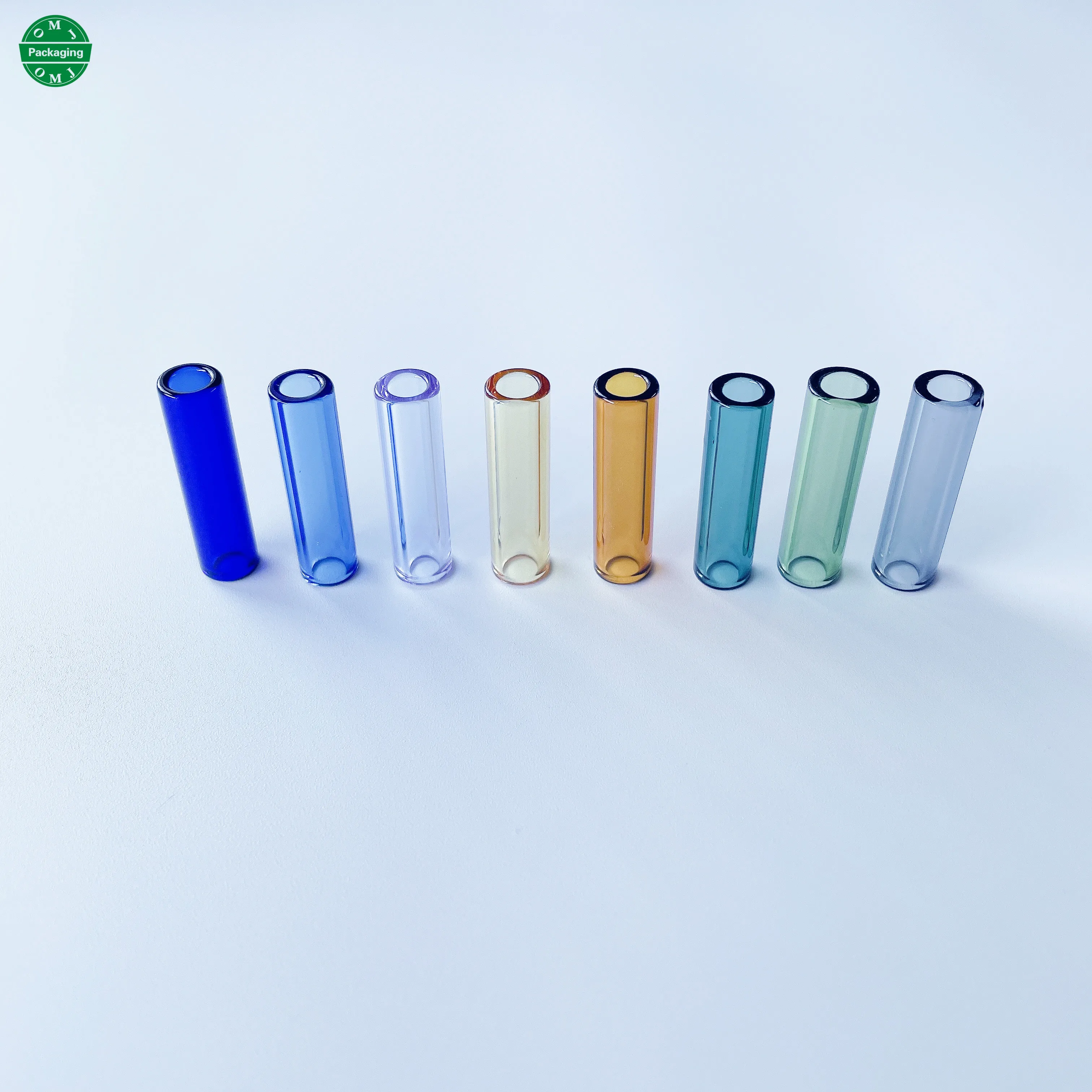 6mm 8mm 10mm 12mm Custom Shapes Glass Filter Tip for rolled