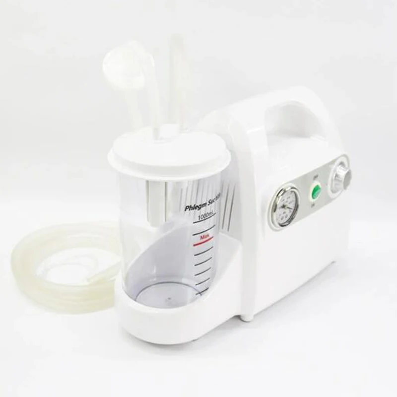 1000ml Low-Noise Suction Surgical Portable Suction Machine for Clinic & Hospital Use