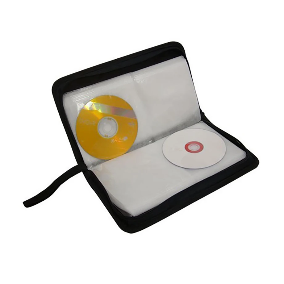 Customized Logo CD Storage Case Waterproof CD Box DVD Record Sleeves Carrying Case Bags