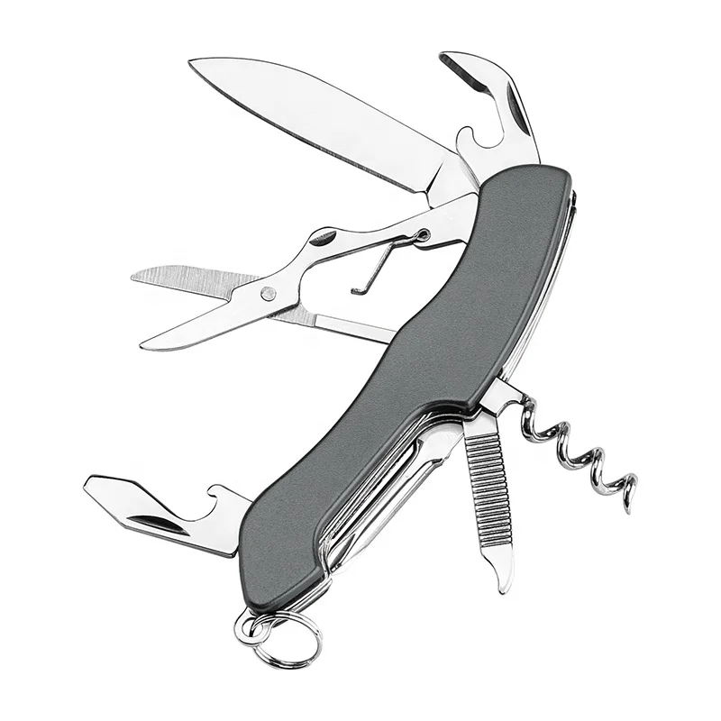 Multi-Function Camping Tools Stainless Steel Compact Knife Swiss Knife Maker Swiss Knife Kit