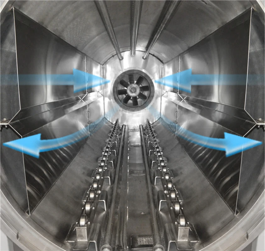 Automatic Steam and air retort machine for canning and glass jar sterilization