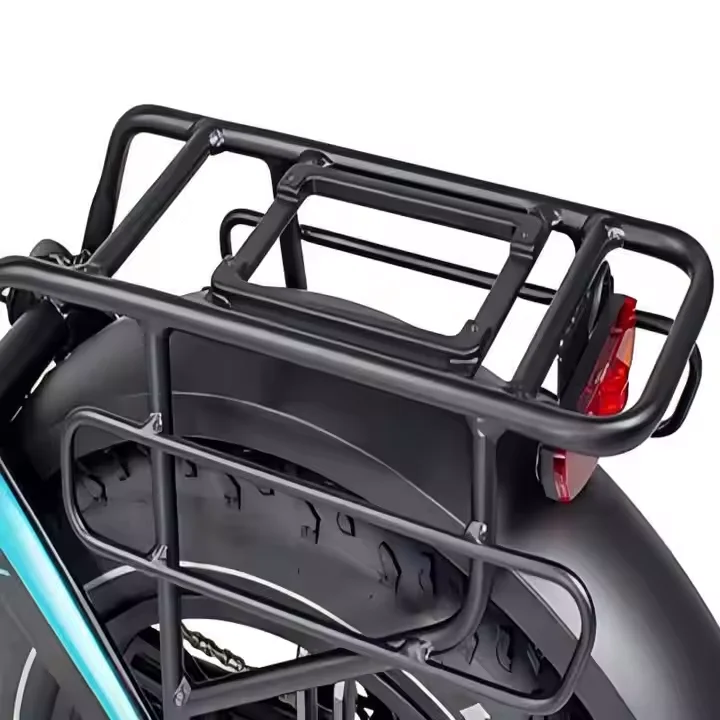 20-Inch EU Fat Tire Electric Mountain Bicycle Folding Design with Lithium Battery Power Wholesale from Snow