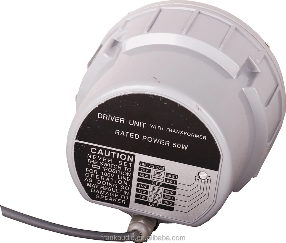 HD50TA 50W PA Outdoor Mosque Muslim IP56 Horn Speaker Driver Unit