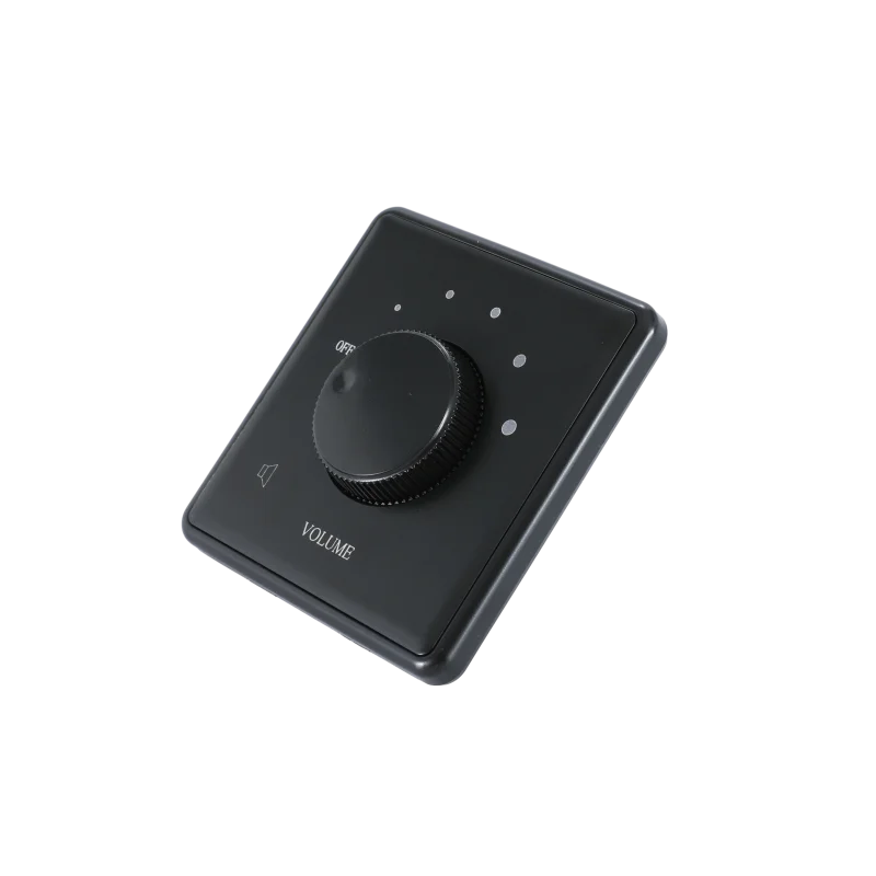 PA Audio Rotary Volume Control Switches For Public Address School Office Classroom In-Wall Stereo Loudness Controller Panel