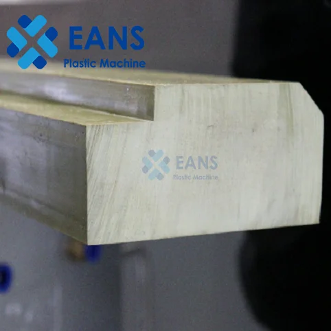 PVC Door Frame Profile Extrusion Line Customized Solid Door Frame Machine