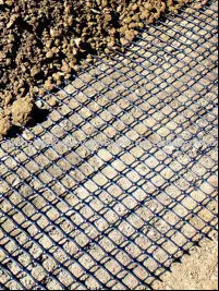 PP integral extruded CE certificate biaxial or uniaxial bx geogrid for stabilizer gravel