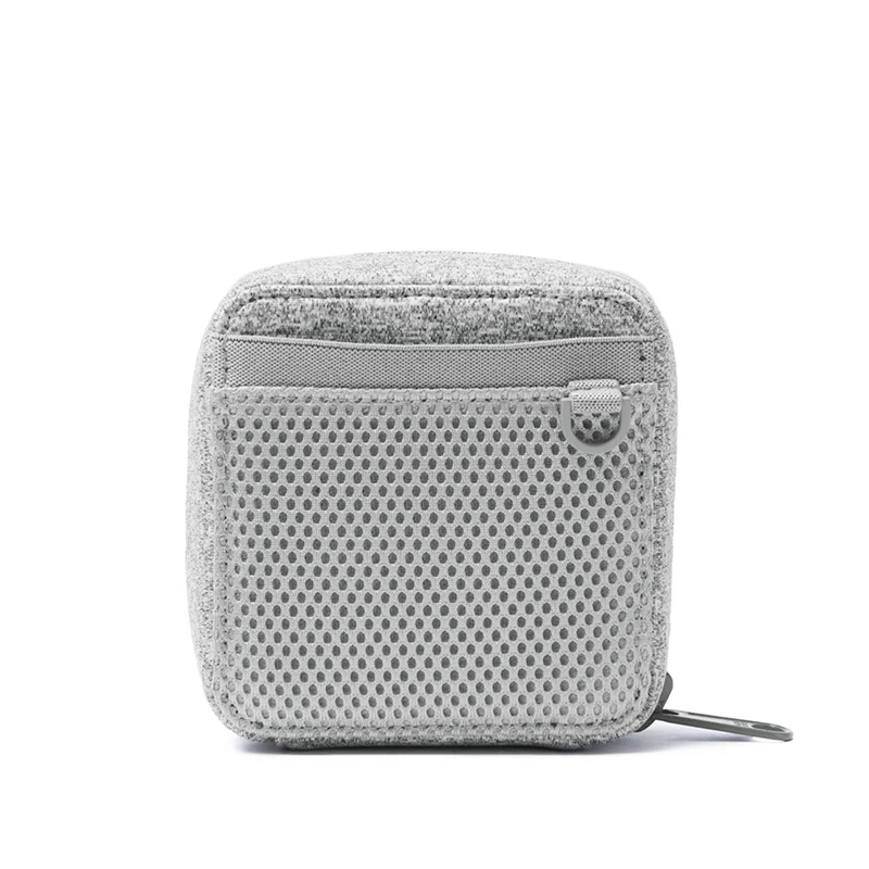 Portable Neoprene Cable Organizer Pouch Double-Layer Electronic Accessories Storage Bag for Travel for Digital Gear Camera Bags
