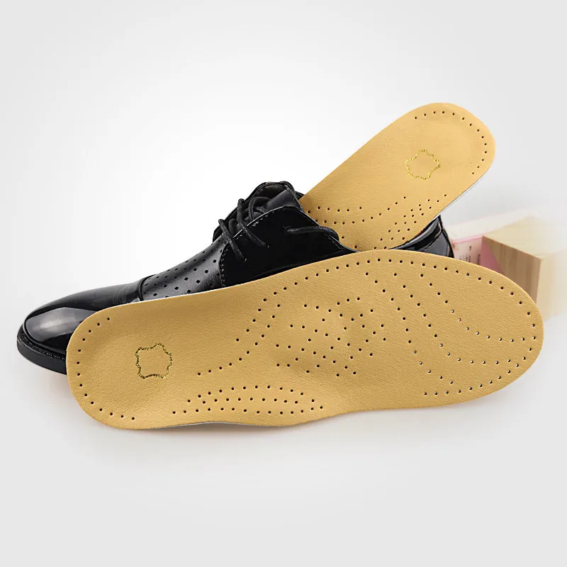 Cowhide full pad for orthotic flat foot insole