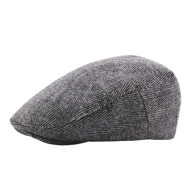 Newsboy Flat Cap for Men Irish Goras Planas Cabbie Hats Mens Gatsby Fashion Classic Tweed Ivy Hat