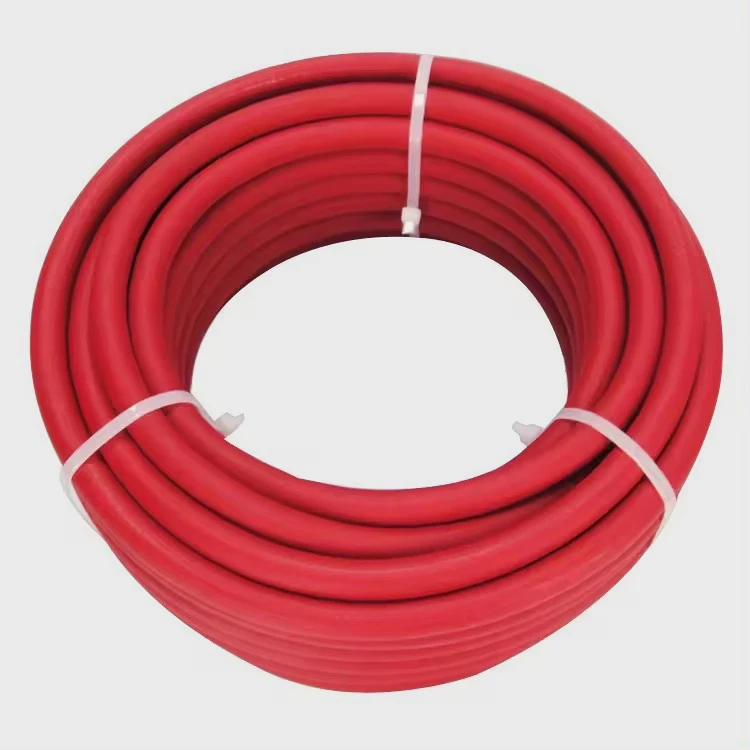 High Pressure 3/8 20 30 40 Bar 600 psi PVC Mixed Rubber Air Pump Hose For Medium Duty Air Compressor Retractable Water Fuel Oil