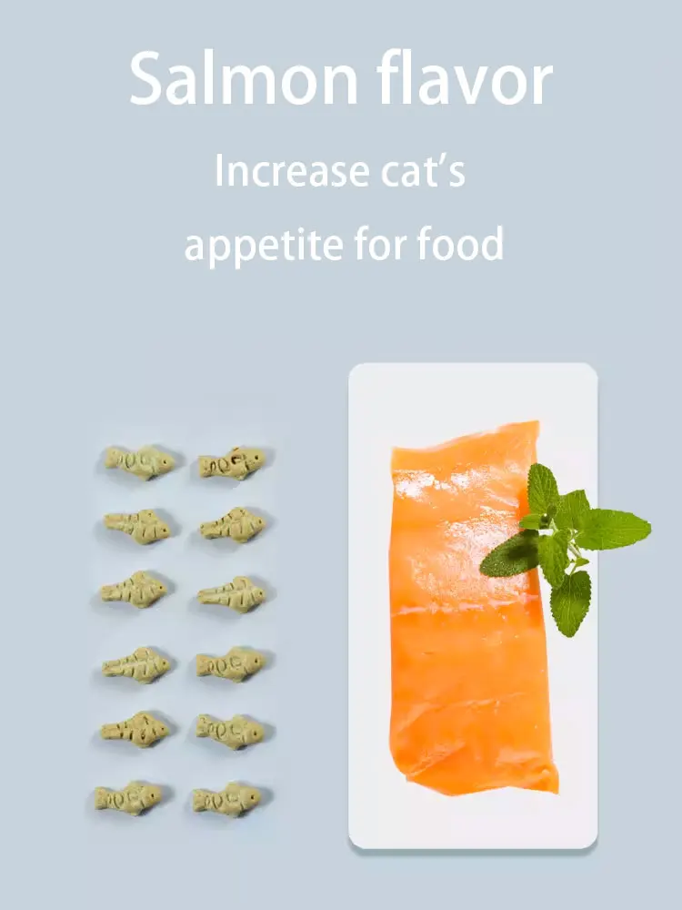 Cat Mint Biscuits Snacks Grass Granules Tooth Cleansing Tooth Grinding Stick Freeze Dried Small Fish Dried and Young Products