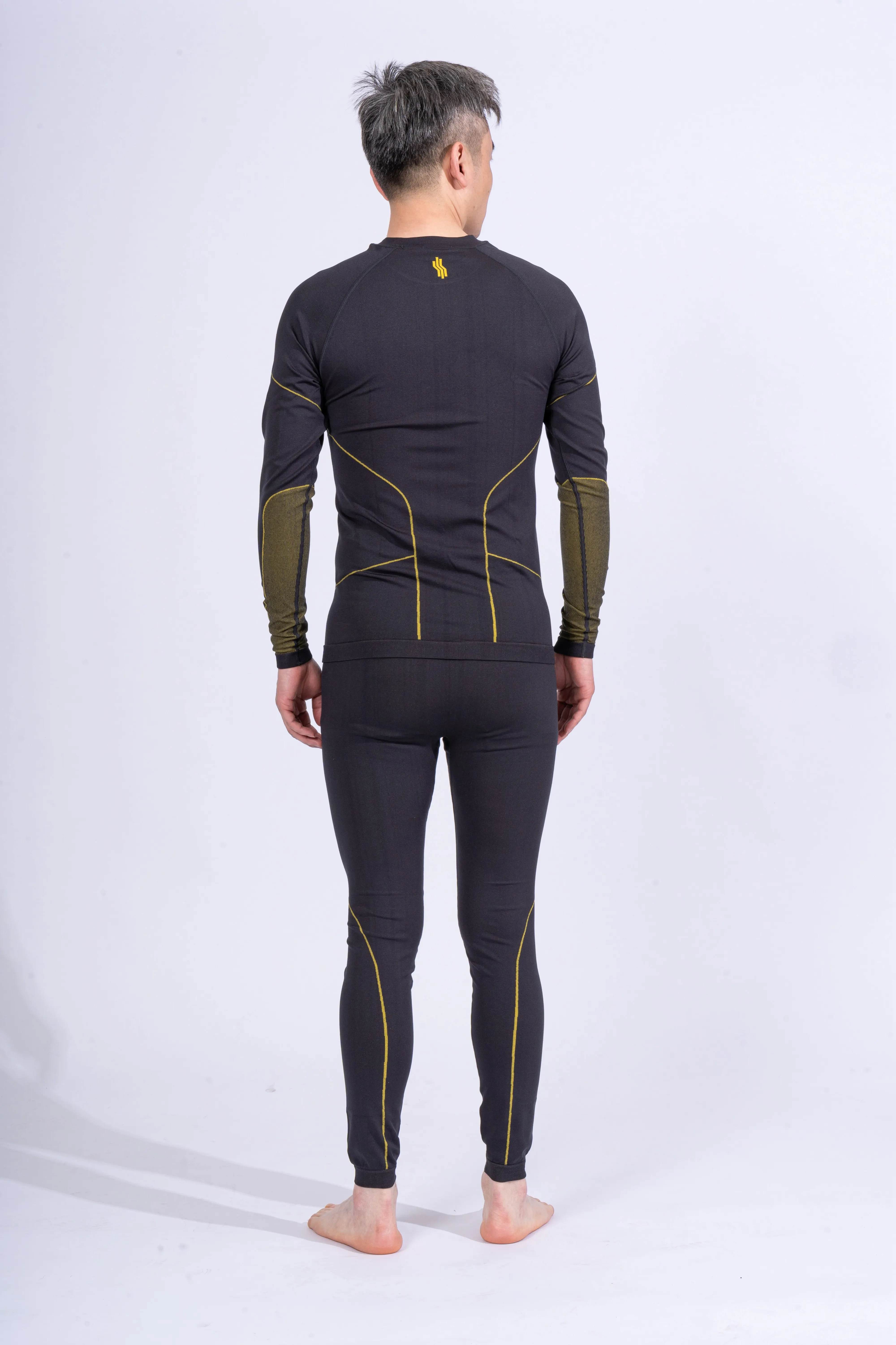 Ski Seamless Base Layers Set Functional Quick Dry Winter Keep Warm Bamboo Wool Underwear Thermal Underwear