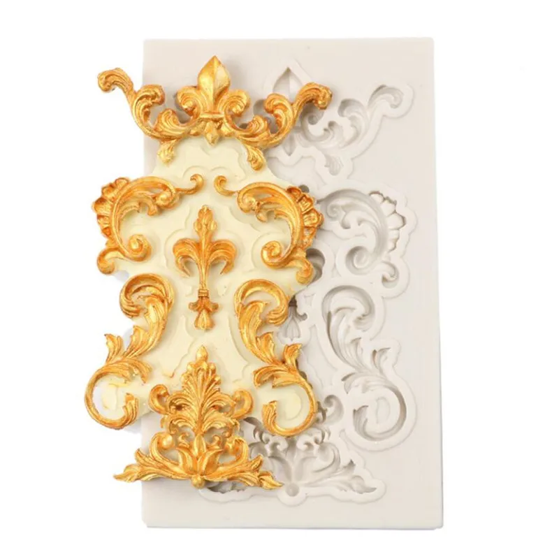 Silicone Mold for Cake Soap Chocolate Decorating with Gumpaste Sugarcraft Tools Fondant Mold and Tool Set