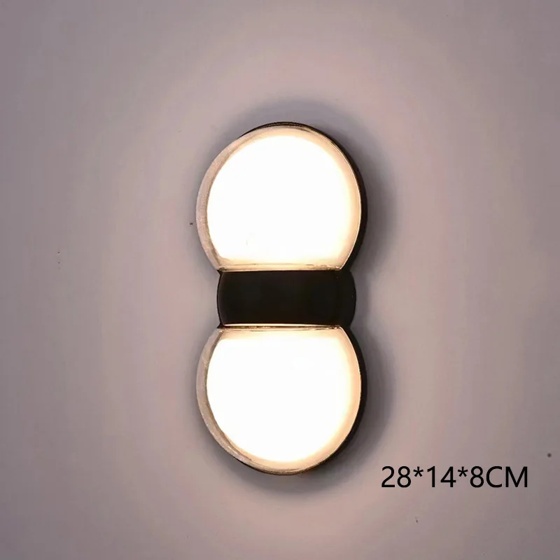 Wall lights waterproof IP65 home outdoor new product market Outdoor waterproof creative led courtyard balcony outdoor wall light