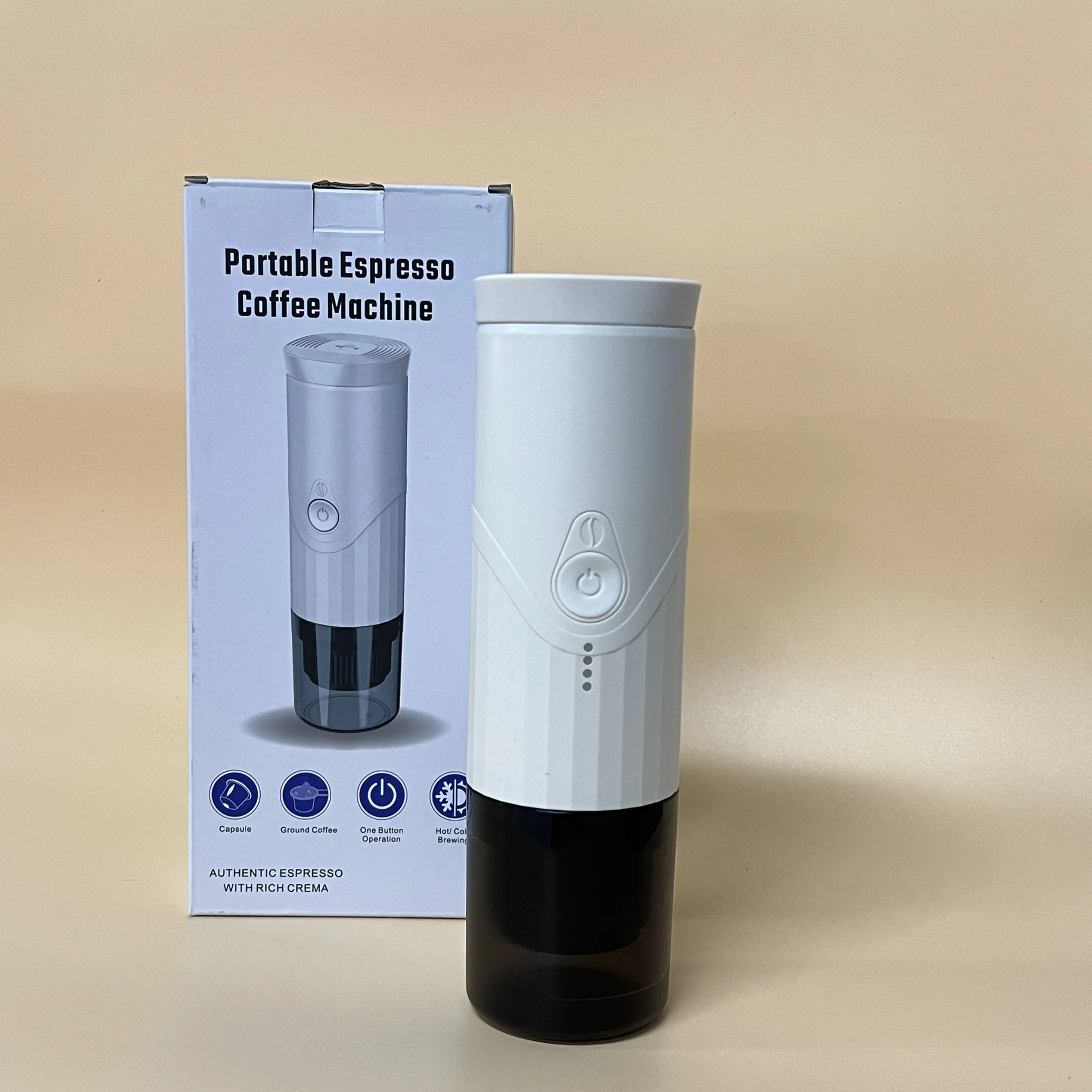 Different Color Espresso Gift Coffee Maker Portable Coffee Maker Rechargeable with Stand New High Quality Outdoor Aluminum OEM