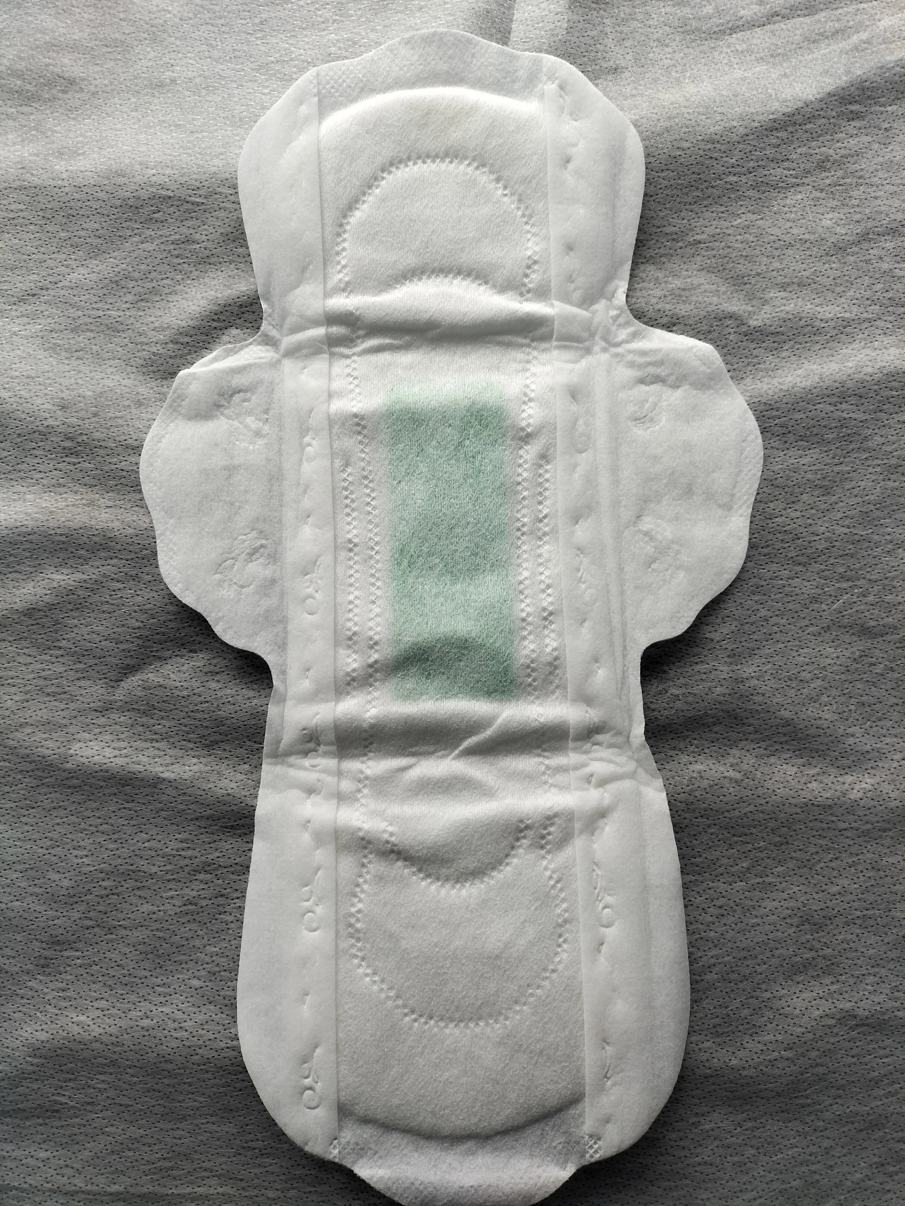 hot sale customise  Adult biodegradable regular bamboo neg ion sanitary napkin pads and tampon maternity sanitary towels