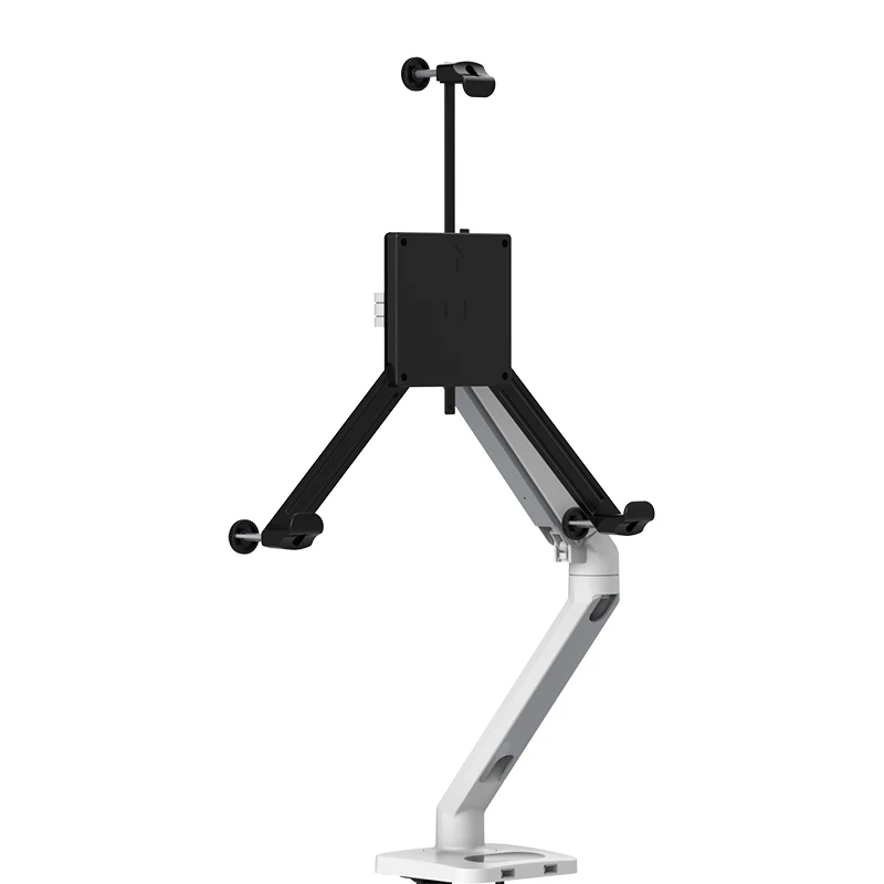 Quick Lock Assemble Small Package Beautiful Appearance Accessories Adjustable Single Arm Desk Monitor Mount