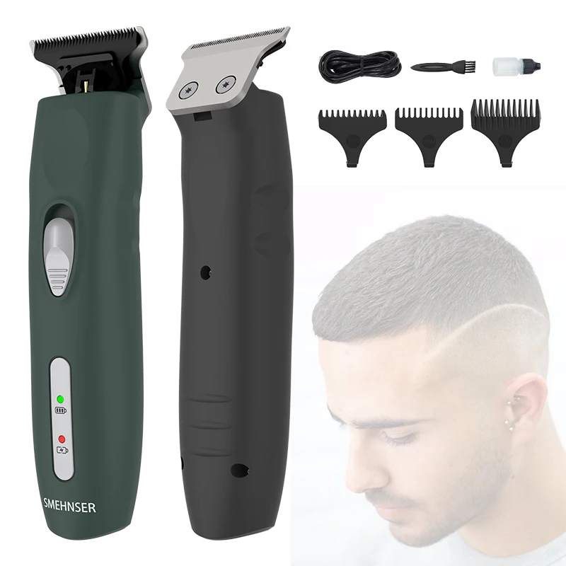 Hair Clippers for Men Cordless Beard Trimmer Shaver Electric T Blade Hair Trimmer Grooming Kit Zero Gap Hair Cutting Kit