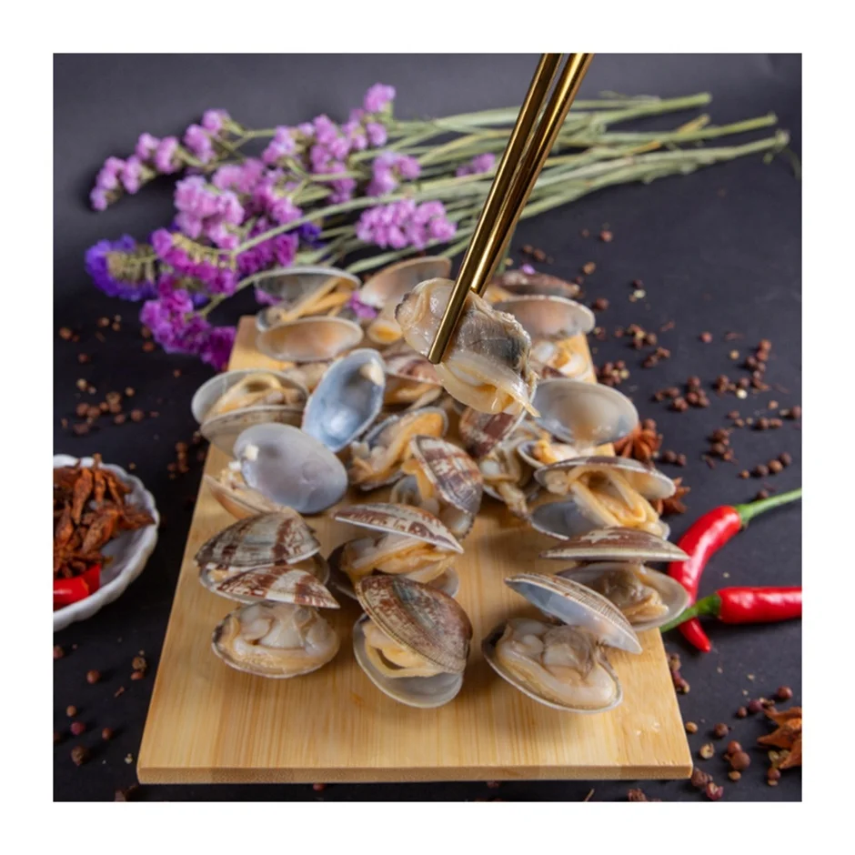 
Tender Delicious Vacuum Packed Frozen Boiled baby clams 