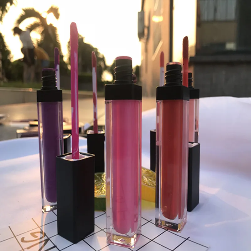 Best seller custom organic vegan makeup 18 hours waterproof private label matte liquid lipstick