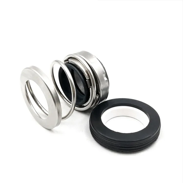 Customized Size Black Mechanical Seals Kit Tungsten Carbide Oil Spring Seal For Pump