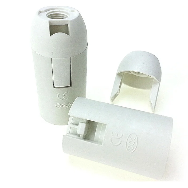 E14 M10 E27 Light Bulb Lamp Holder Edison Screw Pendant Socket Base Lampshade Collar